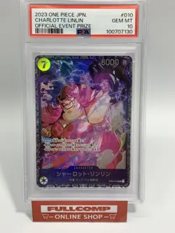 PSA 10 CHARLOTTE LINLIN ST07-010 PROMOS - One Piece Card Japanese - Image 1