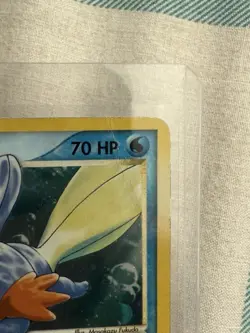 Pokemon Mudkip Gold Star EX Team Rocket Returns Holo Card #107 - Image 4