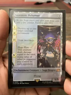 Summon: Bahamut Prerelease Cards Foil - Image 1
