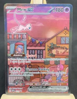 Mew ex 053 Sv: Scarlet & Violet Promo Cards Holo Black Star Promo - Image 1