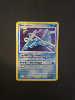 Pokemon Card - Suicune Secret Wonders 19/132 Holo Rare - Image 1
