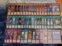 Yugioh 50 Card Dracotail Tearlament Deck Core Rulkallos Reinoheart Super Poly - Image 1