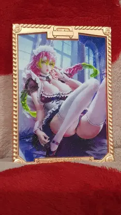 Goddess Story METAL MITSURI DEMON SLAYER ANIME CARD - Image 1
