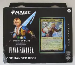 FINAL FANTASY COMMANDER DECK - COUNTER BLITZ - MTG MAGIC THE GATHERING - Image 1