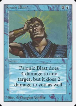 MTG Psionic Blast Unlimited Magic the Gathering - Image 1