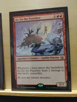 1x Zo-Zu the Punisher - NM - Duel Decks -MTG Magic near mint rare - Image 1