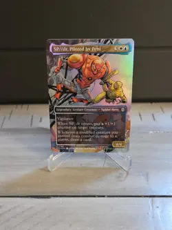 NM - SP dr, Piloted by Peni Foil (Borderless) U Marvel's Spider-Man 199 MTG - Image 2