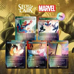 NEW Presale Secret Lair x Marvel's Spider-Man: Heroic Deeds Foil Edition | MTG - Image 1