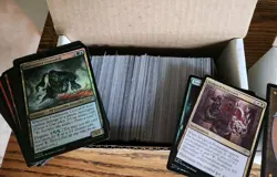 1000 MTG Common And Uncommon Cards Lot W/ 50 Basic Land Foil + 50 Foil Cards - Image 2