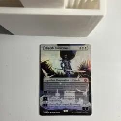 Elspeth, Storm Slayer (Borderless) Tarkir: Dragonstorm Foil - Image 1