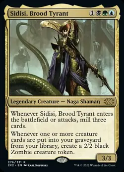 1x Sidisi, Brood Tyrant - NM Eng MTG - Double Masters 2022 - Image 1