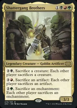 1x Shattergang Brothers - NM Eng MTG - Double Masters 2022 - Image 1