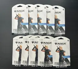 10 Packs! Magic the Gathering: Final Fantasy - Play Booster Pack Factory Sealed - Image 1