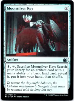 Moonsilver Key - FOIL - Innistrad: Midnight Hunt - 255 NM - Image 1
