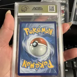 2020 Pokemon PM SWSH Vaporeon Holo Black Star Promo SWSH072 Graded AGS 9.5 MINT - Image 2
