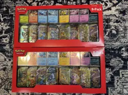 Pokemon Prismatic Evolutions 2-Pack Costco 8 Mini-Tin Bundle with Promos ERROR - Image 1