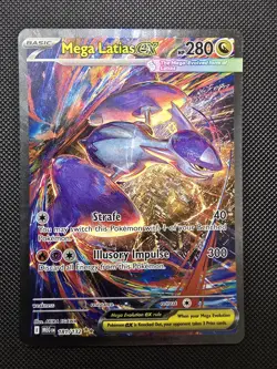 NM Ungraded Pokemon TCG Mega Latias EX SIR 181/132 Mega Evolution English 2025 - Image 1