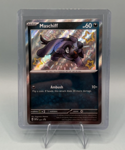 MASCHIFF SVP 071 BLACK STAR PROMO POKEMON (SHINY RARE, NM) - Image 1