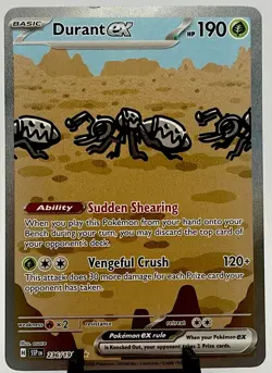 Durant EX 236/191 Surging Sparks Special Illustration Rare Pokemon TCG Full Art - Image 1