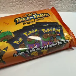 Pokemon Trick or Trade BOOster Bundle 2024 35 Mini Packs - Image 3