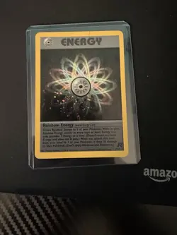 Lightly Played Rainbow Energy 17/82 Holo Rare Unlimited Edition Pokemon - Image 1