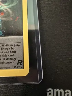 Lightly Played Rainbow Energy 17/82 Holo Rare Unlimited Edition Pokemon - Image 5