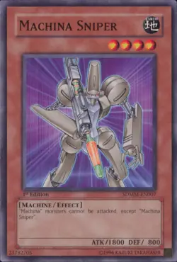 Yugioh Machina Sniper #SDMM-EN007 Structure Deck: Machina Mayhem 1st Edition - Image 1