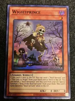 Wightprince Yu-Gi-Oh! OP25-EN004 Super Rare - Image 1
