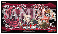 Yu-Gi-Oh! 5DS Akiza Blackrose Dragon Playmat NYCC 2025 Exclusive PRESALE - Image 1