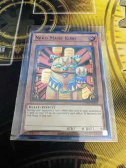 Yu-Gi-Oh! Neko Mane King - OP20-EN004 - NM Super Rare Unlimited Edition - Image 1