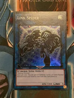 Yu-Gi-Oh! TCG Link Spider YS17-EN043 1st Edition Super Rare - NM - Image 1