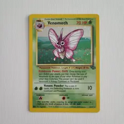 Venomoth Holo Jungle Set Pokemon Card 13/64 - Image 1