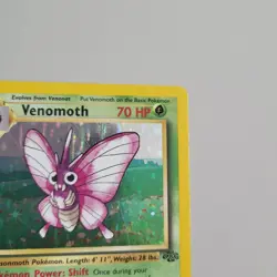 Venomoth Holo Jungle Set Pokemon Card 13/64 - Image 5