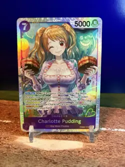 Charlotte Pudding PRB02-010 SR ONE PIECE Card The Best 2 - ONE PIECE ENGLISH - Image 1