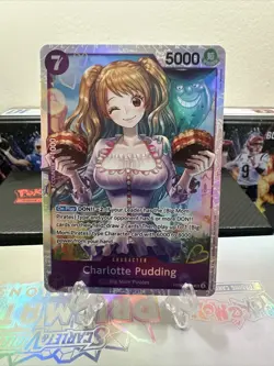 Charlotte Pudding PRB02-010 SR ONE PIECE Card The Best 2 - ONE PIECE ENGLISH - Image 1