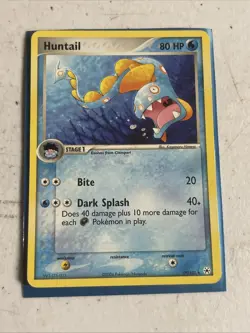 Huntail 19/101 Rare EX Hidden Legends Pokemon Card - Image 1