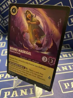 Bruno Madrigal Undetected Uncle Trading Card Disney Lorcana 0/204 - Image 2