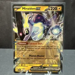 Pokemon TCG Card - Miraidon ex - 081/198 - Scarlet & Violet Base Set - NM - Image 1
