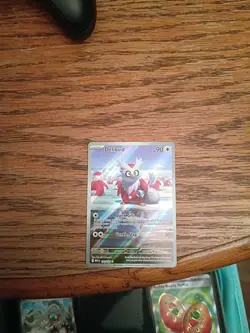 Delibird Full Art Illustration Rare Holo 152/132 Mega Evolution Pokemon Card NM - Image 2
