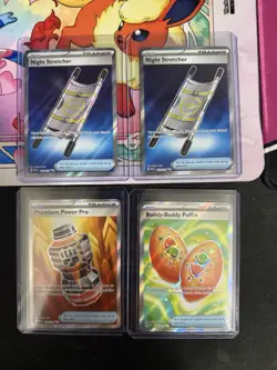 Pokemon MEGA EVOLUTIONS 4 Card Ultra Rare Lot - Image 2