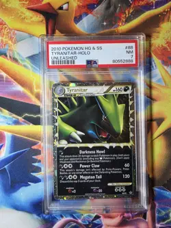 Tyranitar Prime 88/95 Unleashed Holo PSA 7 Near Mint Pokemon TCG Card - Image 1