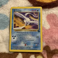 Pokemon TCG Articuno Card 22 Movie Promo Black Star Promos - Image 1
