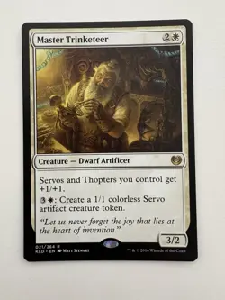 Master Trinketeer MTG Magic the Gathering Card NM Near Mint KLD - Image 1