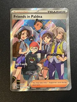 Friends in Paldea 137/131 - Prismatic Evolutions Ultra Rare Holo Pokemon Card NM - Image 1