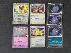 Pidgey League Promo + Pokemon Prize Pack Series Holofoil Cards - 7 card lot - Image 1