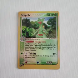 Sceptile Reverse Holo Ruby And Sapphire Pokemon Card 20/109 - Image 1