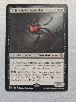 Drivnod, Carnage Dominus - Phrexia: All Will Be One - MTG - LP - Image 1