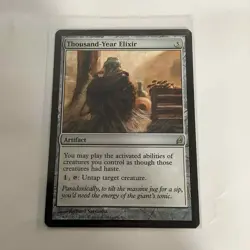 MTG Magic The Gathering Thousand-Year Elixir 263/301 Lorwyn Rare M/NM - Image 1