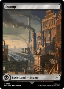 Swamp (0105) - Near Mint MTG Universes Beyond: Assassin's Creed - Image 1