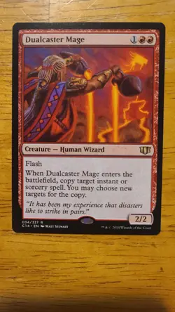 MTG Dualcaster Mage Commander 2014 Regular - Image 2